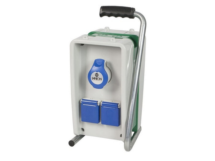 quadro elettrico eolo 2 prese scuko ip44+2 prese 200-250v ip44 cm. 15,6x18,5x33,8 h cod:ferx.vit46620