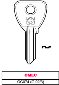 chiave asc oc074 (g.vac 3) omec cod:ferx.vit7253