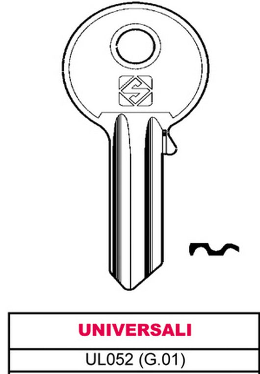 chiave asc ul052 (g.vab 0) universale cod:ferx.vit4916