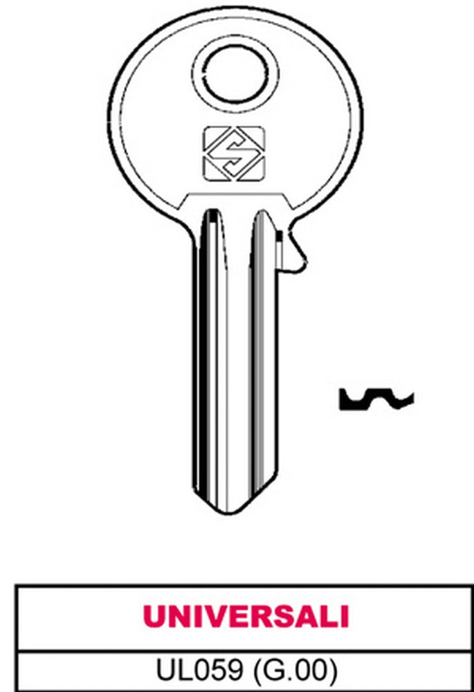chiave asc ul059 (g.vab 0) universale cod:ferx.vit4921