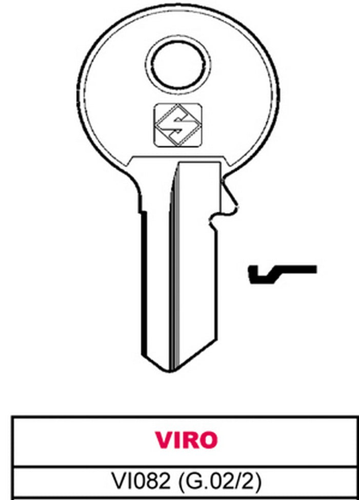 chiave asc vi082 (g.vac 2) viro cod:ferx.vit4925