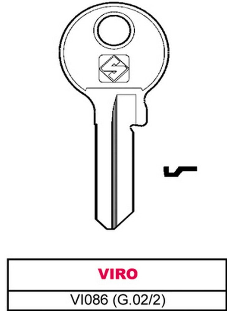 chiave asc vi086 (g.vac 2) viro cod:ferx.vit4927