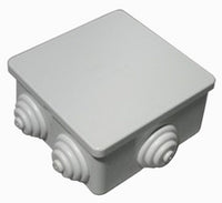 scatola derivazione stagna ip44 cm 8x8x4 mm 80x80x40 cod:ferx.12015