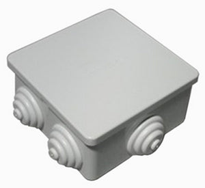 scatola derivazione stagna ip44 cm 8x8x4 mm 80x80x40 cod:ferx.12015