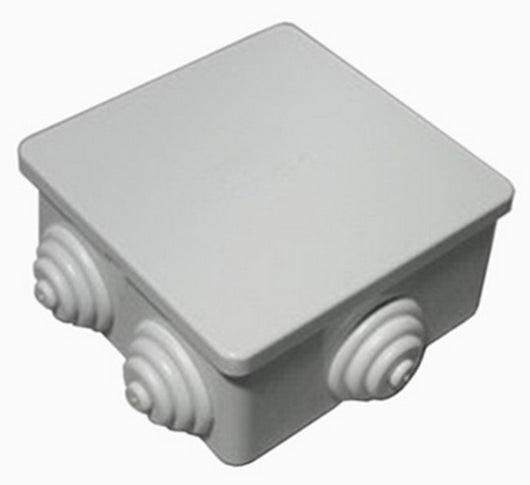 scatola derivazione stagna ip44 cm 8x8x4 mm 80x80x40 cod:ferx.12015