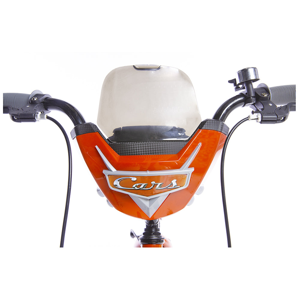 Bicicletta per Bambini 16 Pollici Cars SFERA con Rotelle - Bicicletta a Tema Lightning McQueen