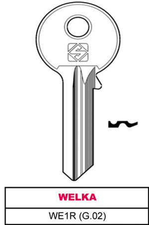chiave asc we1r (g.vac 4) welka cod:ferx.vit4929