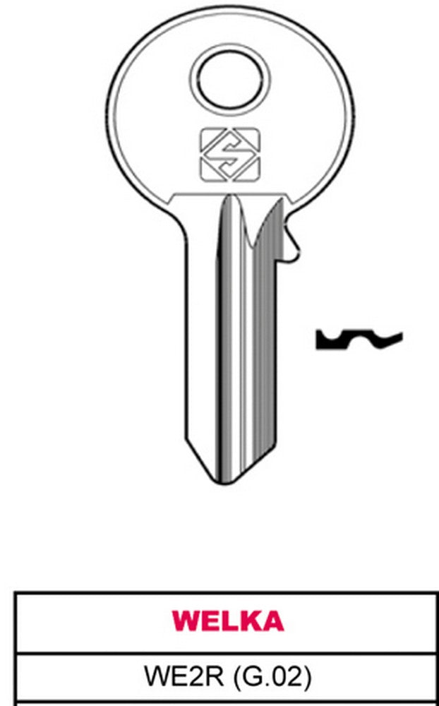 chiave asc we2r (g.vac 4) welka cod:ferx.vit4931