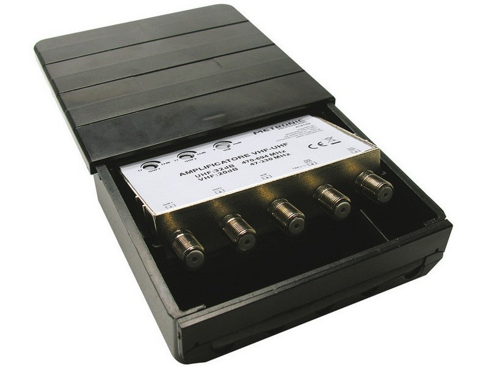 amplificatore per antenne tv da esterno - 3 in/ 2 out cod:ferx.vit53739