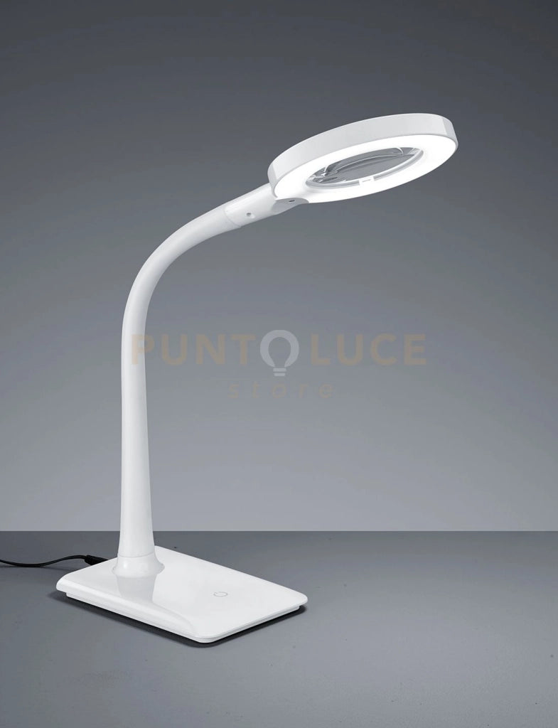 LUPO LAMPADA DA STUDIO LED 5W 550lm, 3500K BIANCA FLESSIBILE CON BASE H. 38CM