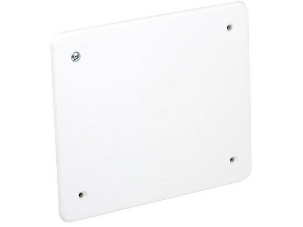 coperchio per scatola di derivazione da incasso con viti mm.153x98 cod:ferx.vit50299