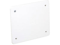 coperchio per scatola di derivazione da incasso con viti mm.153x98 cod:ferx.vit50299