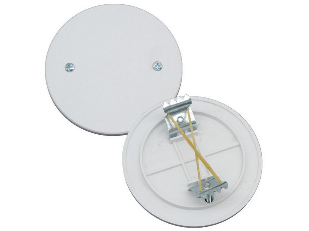 coperchio con graffe per cassetta da incasso tonda ï 65 mm cod:ferx.vit50290