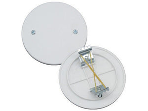 coperchio con graffe per cassetta da incasso tonda ï 65 mm cod:ferx.vit50290