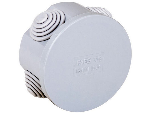 scatola stagna di derivazione con passacavi ip44 mm ï 80x40 h cod:ferx.vit50306