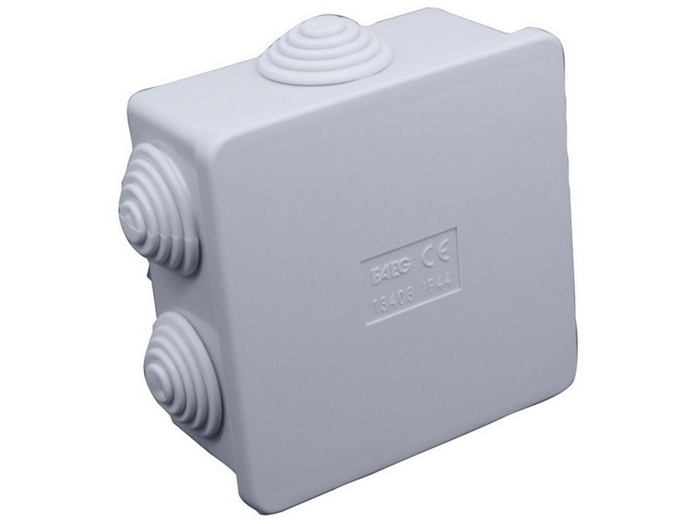 scatola stagna di derivazione con passacavi ip44 mm. 80x80x40 h cod:ferx.vit50307