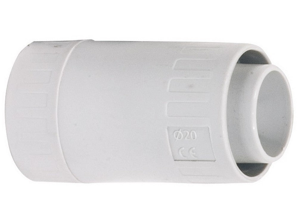 raccordo tubo-guaina pari diametro ip65  ï mm. 25 cod:ferx.vit50342