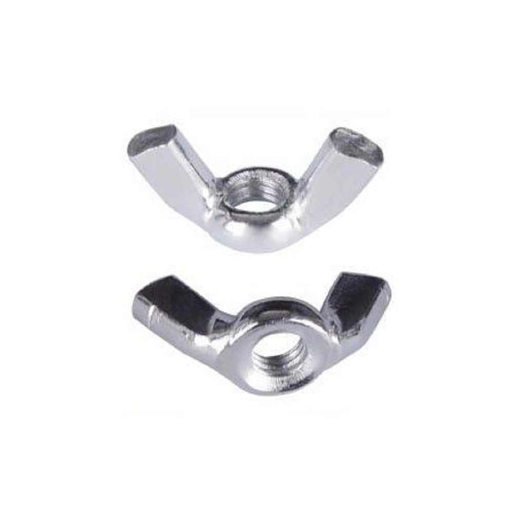 Trade Shop - Set 12 Pezzi Dadi Di Serraggio Dado Con Alette Filettatura M5 Fissaggio 93327 -