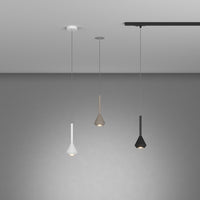 Sopsensione Moderna Aygo Metallo Bianco 1 Luce Gu10