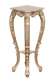 Biscottini PANCHETTO PORTAVASO IN FINITURA FOGLIA ARGENTO ANTICATO MADE IN ITALY Offerta