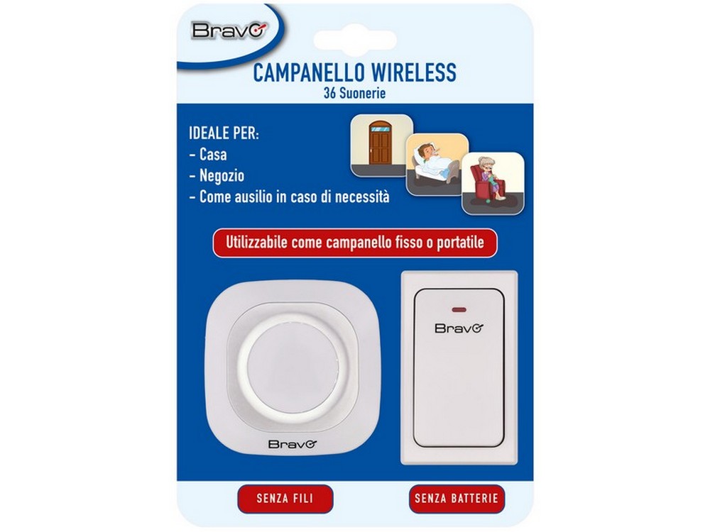 campanello wireless cinetico plug in v2 cod:ferx.vit55474