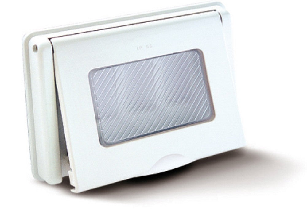 contenitore da esterno con sportello ip55 col. bianco 3 posti cod:ferx.vit23545