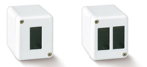 scatola da parete per canalina col. bianco 1 posto cod:ferx.vit23546