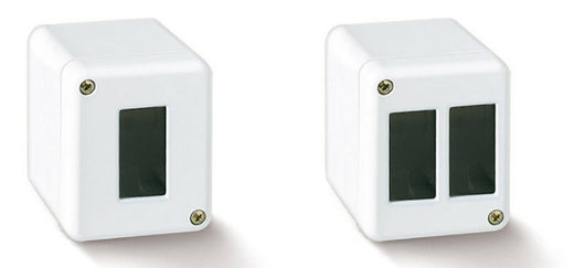 scatola da parete per canalina col. bianco 1 posto cod:ferx.vit23546