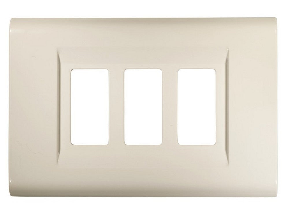 placca click  col. bianco 3 posti cod:ferx.vit23538