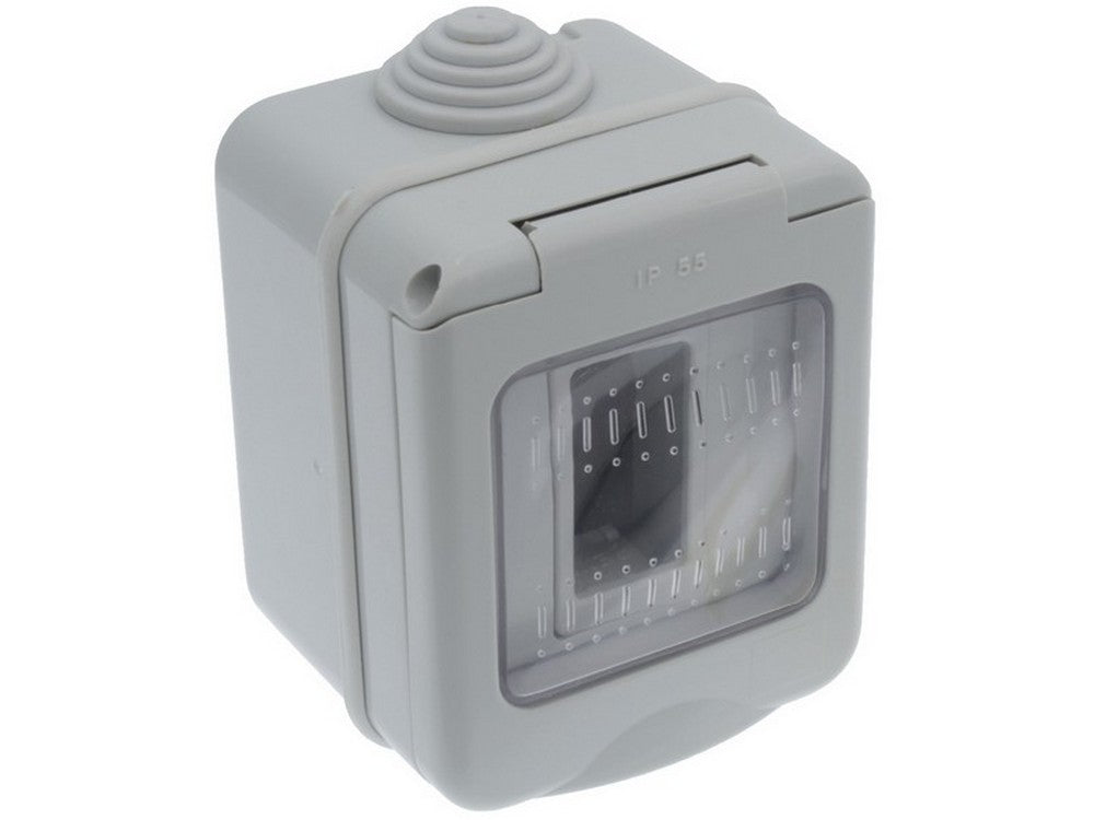 contenitore da esterno ip55 col. grigio 1 posto cod:ferx.vit51978