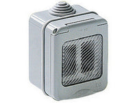 contenitore da esterno ip55 col. grigio 2 posti cod:ferx.vit51979