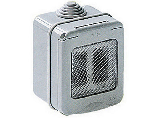 contenitore da esterno ip55 col. grigio 2 posti cod:ferx.vit51979