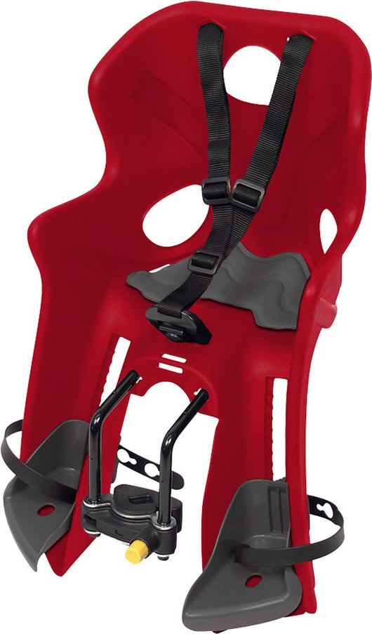 Seggiolino bambini anteriore Disney Cars per bicicletta con sistema di fissaggio HANDLEFIX