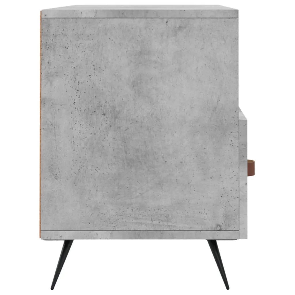 Mobile TV | Armadietto TV | Mobile Porta TV Grigio Cemento 102x36x50 cm Legno Multistrato