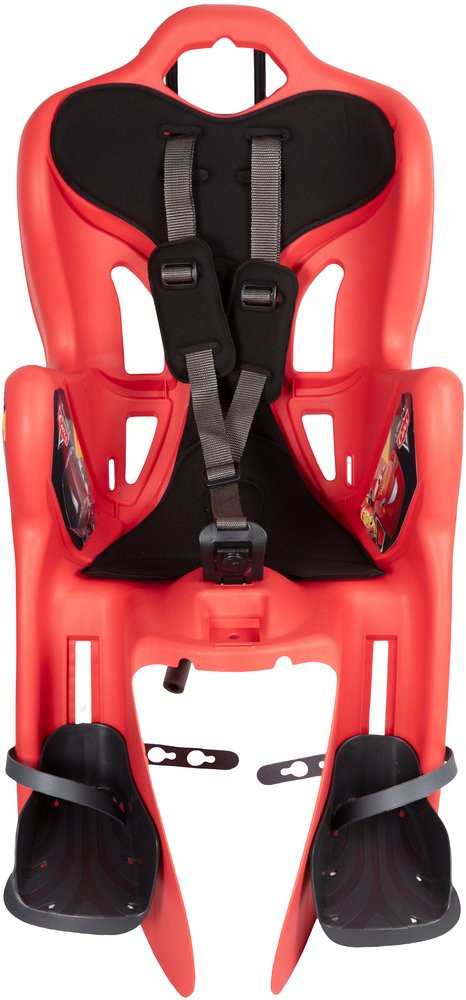 Seggiolino bambini posteriore Disney Cars per bicicletta