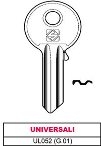 chiave ottone ul052 (g.vab 0) universale cod:ferx.vit11705