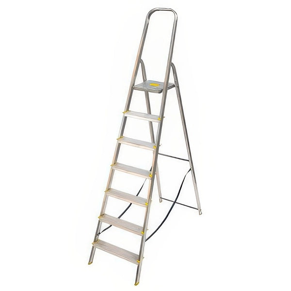 Scala Domestica in Alluminio Simply-Dom a 7 Gradini Portata 150 kg EN 131