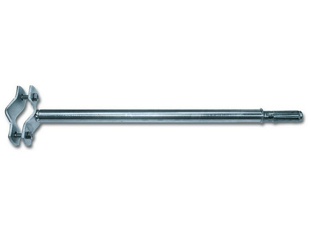 zanca per pali antenne con tassello m10x55 lunghezza cm. 25 cod:ferx.vit52858