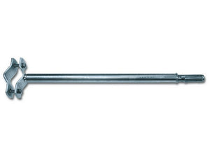 zanca per pali antenne con tassello m10x55 lunghezza cm. 25 cod:ferx.vit52858