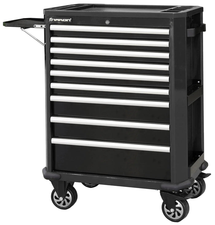 Carrello portautensili con 9 cassetti, colore nero