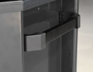 Carrello portautensili con 9 cassetti, colore nero