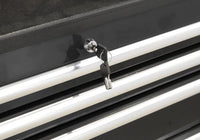 Carrello portautensili con 9 cassetti, colore nero