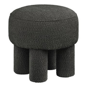 Pouf Canberra, Verde, Tessuto, 43x43x43 cm
