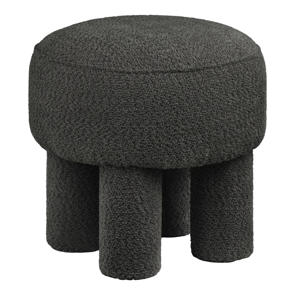 Pouf Canberra, Verde, Tessuto, 43x43x43 cm