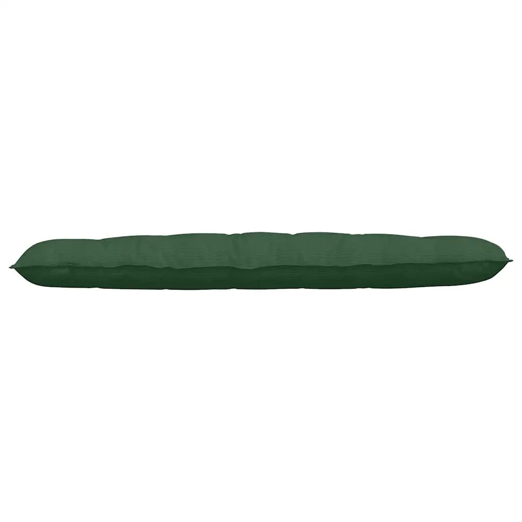 Cuscino per Schiena Verde Giungla 180 x 50 cm Tessuto in Cords 42014956