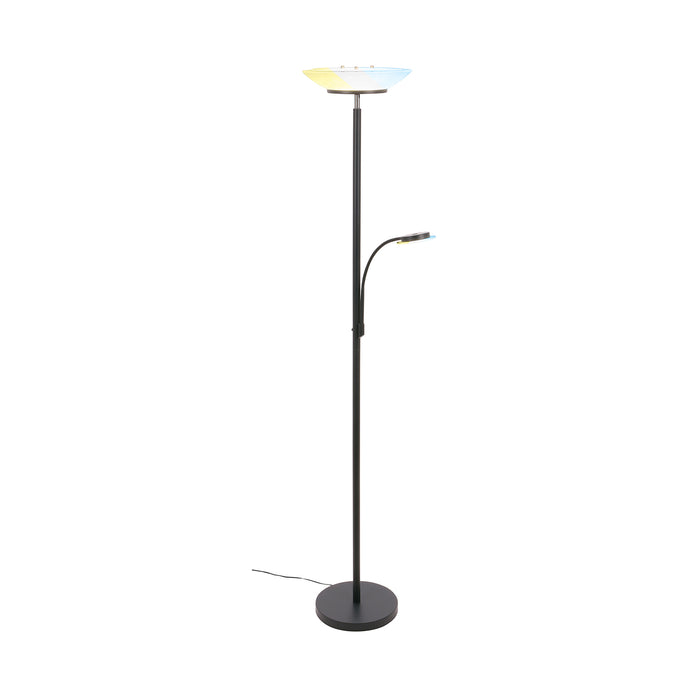 Piantana Moderna Plava Metallo Grigio Antracite Led Integrato 24W 3000K