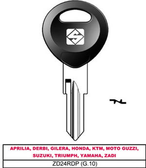 chiave per auto asc zd24rdp (g.vak 0) aprilia cod:ferx.vit28574