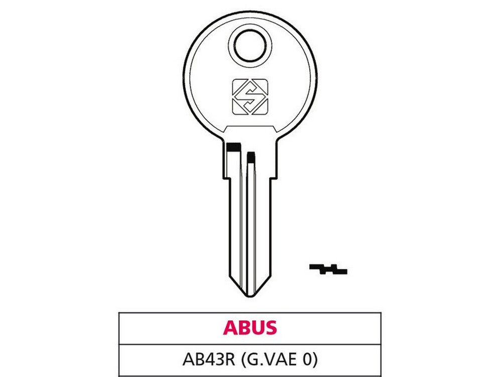 chiave asc ab43r (g. vae 0) abus cod:ferx.vit47612