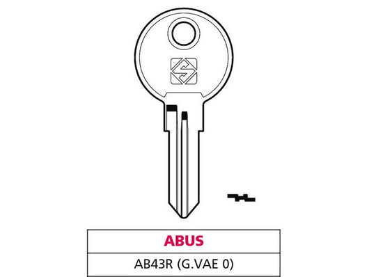 chiave asc ab43r (g. vae 0) abus cod:ferx.vit47612