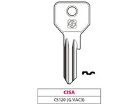 chiave asc cs120 (g. vac 3) cisa cod:ferx.vit47561